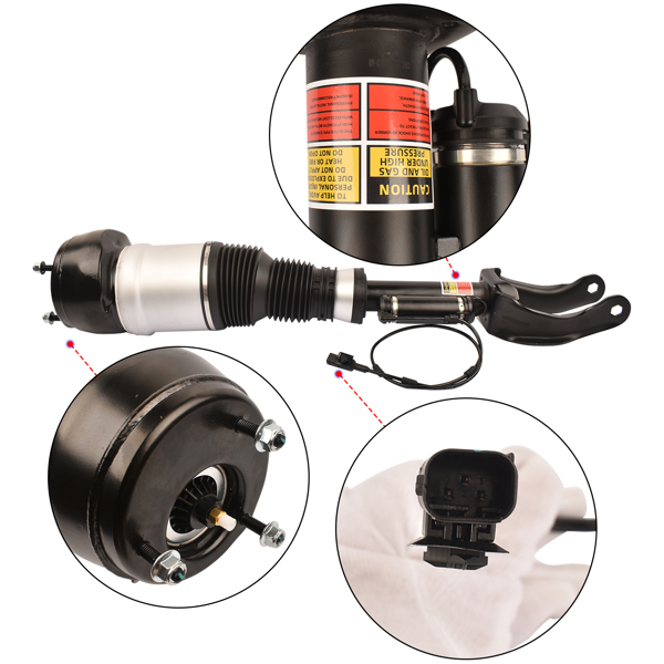 减震器 Front Left Suspension Air Strut Shock ADS For Mercedes GL ML W/X166 1663202738-5