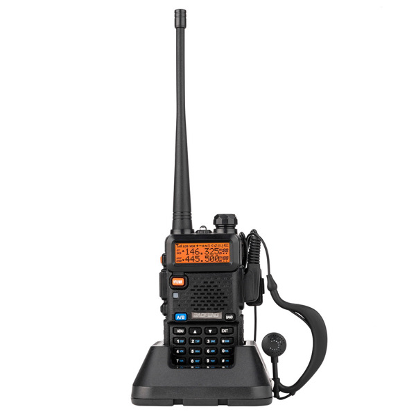 6pcs BAOFENG 1.5" LCDTwo-way Radio Walkie-talkie UV-5R  with 1-LED  Flashlight Black