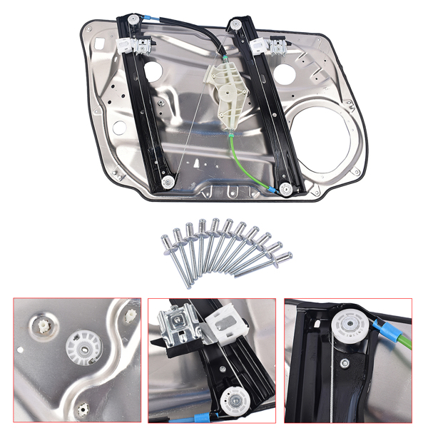 玻璃升降器 Window Regulator Glass Front Passenger Right Side 2160280 For Mercedes C230 E250-6