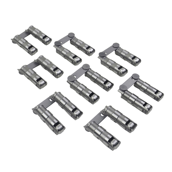 气门挺柱 Retro-Fit Hydraulic Roller Lifters Link Bar Small Block Fit for Chevy SBC 350 265 - 400 V8-5