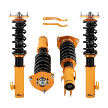 4 pcs Coilovers Kits for Subaru Forester 1998-2002 Adjustable Height Shocks