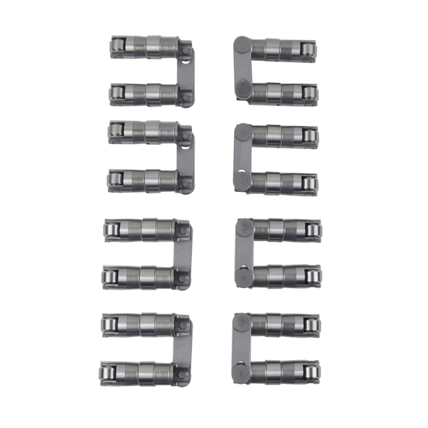 气门挺柱 Retro-Fit Hydraulic Roller Lifters Link Bar Small Block Fit for Chevy SBC 350 265 - 400 V8-4