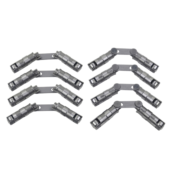 气门挺柱 Retro-Fit Hydraulic Roller Lifters Link Bar Small Block Fit for Chevy SBC 350 265 - 400 V8-7