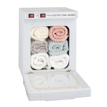 5L Mini Towel Warmer Hot Cabinet Beauty Salon Spa Nail Facial Skin Home Hotel Health Care Facial Fast Heating White