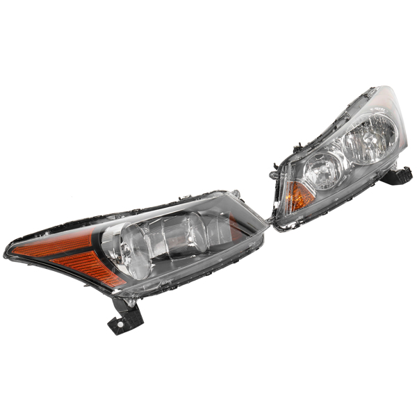 Headlamps For 2008-2012 Honda Accord Sedan Headlights Left Right