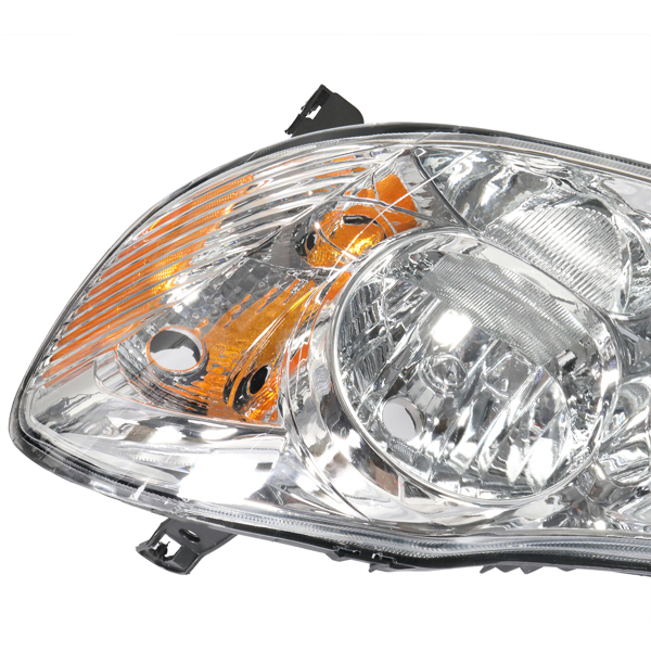 Headlight For 2003-2008 Toyota Corolla Chrome Housing Lamps Pair Left Right