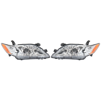 For 2007 2008 2009 Toyota Camry Headlights Headlamps 07-09 Left Right Lights