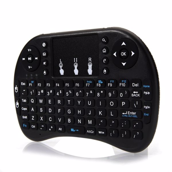 {Amazon禁售} Mini i8 Wireless Keyboard 2.4G with Touchpad for PC BACK LIGHT Kodi Media Box