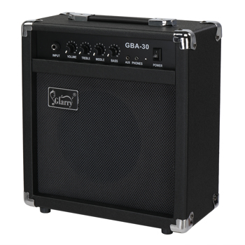 Glarry 30W GBA-30 Electric Bass Amplifier Black