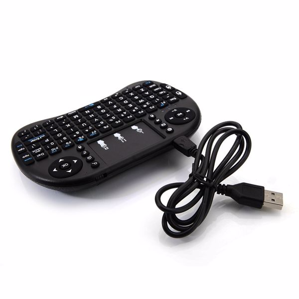 {Amazon禁售} Mini i8 Wireless Keyboard 2.4G with Touchpad for PC BACK LIGHT Kodi Media Box