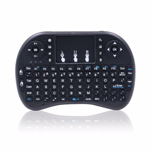 {Amazon禁售} Mini i8 Wireless Keyboard 2.4G with Touchpad for PC BACK LIGHT Kodi Media Box