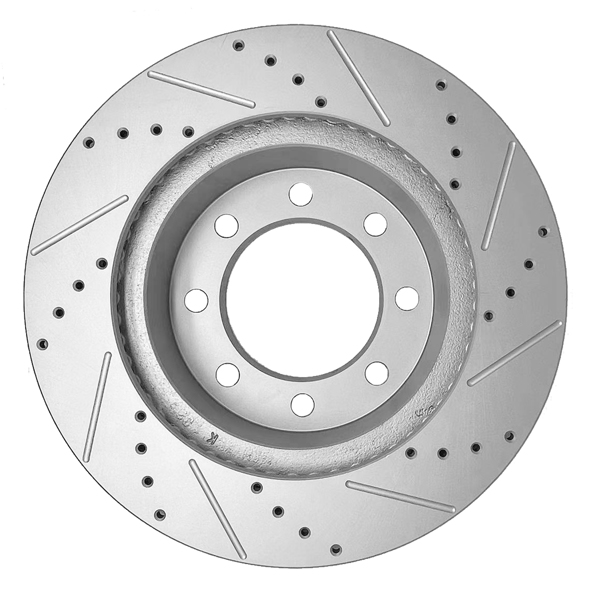 Front Brake Disc Rotors And Ceramic Pads For Dodge Ram 1500 2500 3500 2WD 4WD