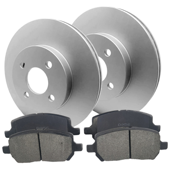 Front Disc Rotors   Brake Pads for 2003-2010 Chevy Cobalt Saturn Ion Pontiac G5