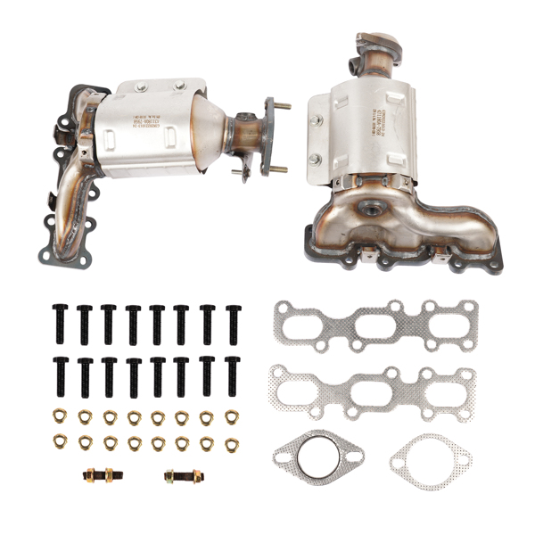 Catalytic Converter Left+Right for Ford Explorer Flex Taurus Lincoln MKS MKT MKZ 3.5L 3.7L 2013-2019 674255+674256