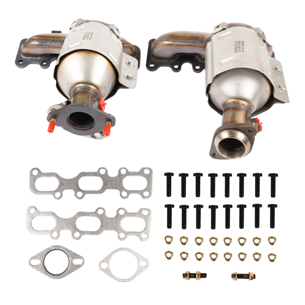 Catalytic Converter Left+Right for Ford Explorer Flex Taurus Lincoln MKS MKT MKZ 3.5L 3.7L 2013-2019 674255+674256