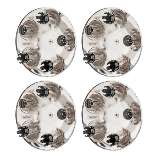 4pcs Hubcaps Center Cap for 00-04 Ford F150 00-02 Expedition w/ 17x7.7 Steel Rim