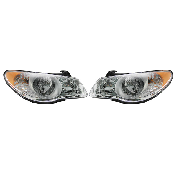 For 2007-2010 Elantra Headlights Headlamps Replacement 07 08 09 10 Left Right