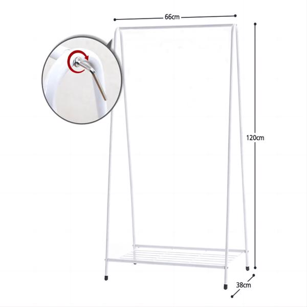 1 ladder to secure hangers (White) (it isn't able to ship on weekend)(Embargoed TEMU)