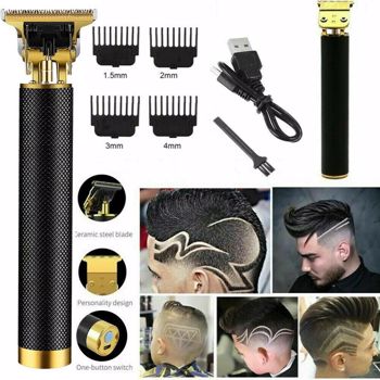 Professional Trimmer Hair Clippers Cutting Beard Cordless Barber Shaving Machine