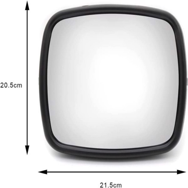 LEAVAN Rear View Wide Angle Mirror For M2（black）