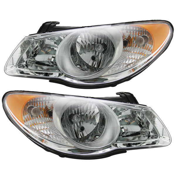 For 2007-2010 Elantra Headlights Headlamps Replacement 07 08 09 10 Left Right