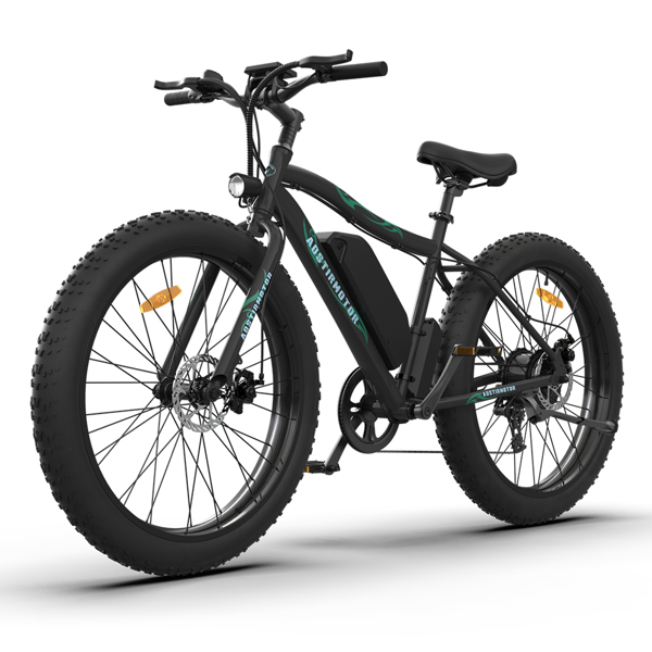 AOSTIRMOTOR New Fat Tire Adults Electric Bicycle 26 In. Electric Mountain Bike 36V 13AH S07-P（No fenders）