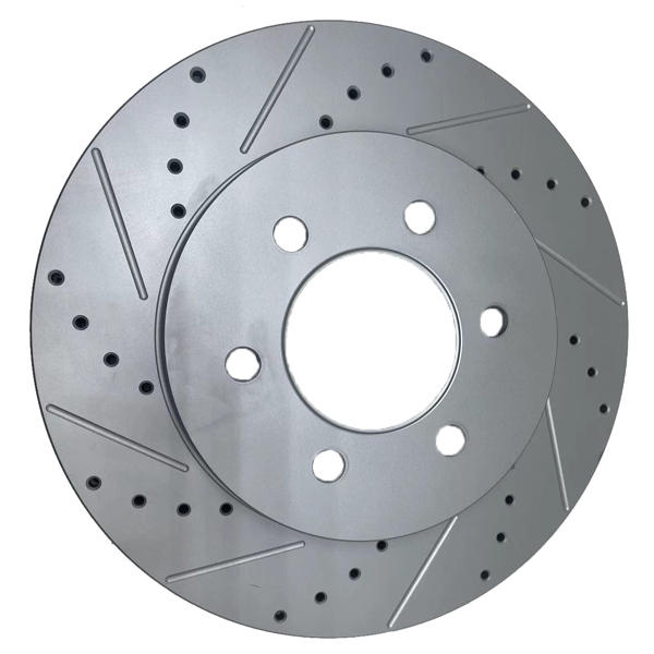 4WD Front Drilled Rotors   Brake Pads for 2004-2008 Ford F-150 Lincoln Mark TL