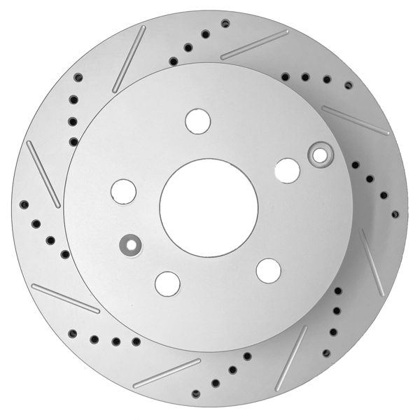 REAR Drilled Disc Rotors   Brake Pads for 2010 - 2017 Chevy Equinox GMC Terrain