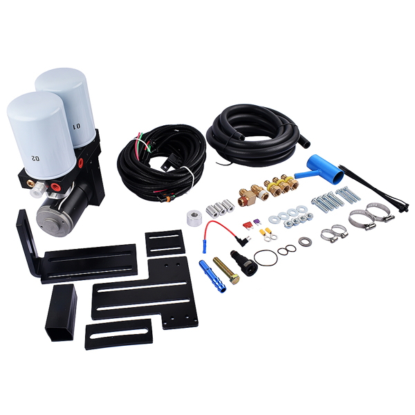 For 2011-2014 GM Chevy 6.6L 6599CC 403Cu. In. V8 Diesel OHV Fuel Lift Pump System TSC11165G HARDWARE & FUEL LINES INCLUDED For applications 600HP-900HP