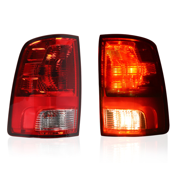 Pair Tail Lights For 2009-2018 Dodge Ram 1500 2500 3500 Rear Brake Parking Lamps