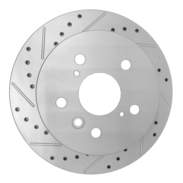Rear Drill Slot Brake Rotors And Ceramic Pads For ES350 Toyota Avalon Camry