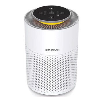 Air Purifiers for Bedroom with H13 True HEPA Air Filter, Adjustable Night Light by TEC.BEAN Air Cleaner for Office Desk, Odor Eliminators for Home, Sleep Mode for Dust, Pet Dander, shipped by FBA