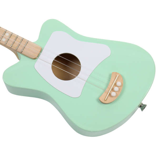 Mini 3 String  Basswood Acoustic Guitar Light Green