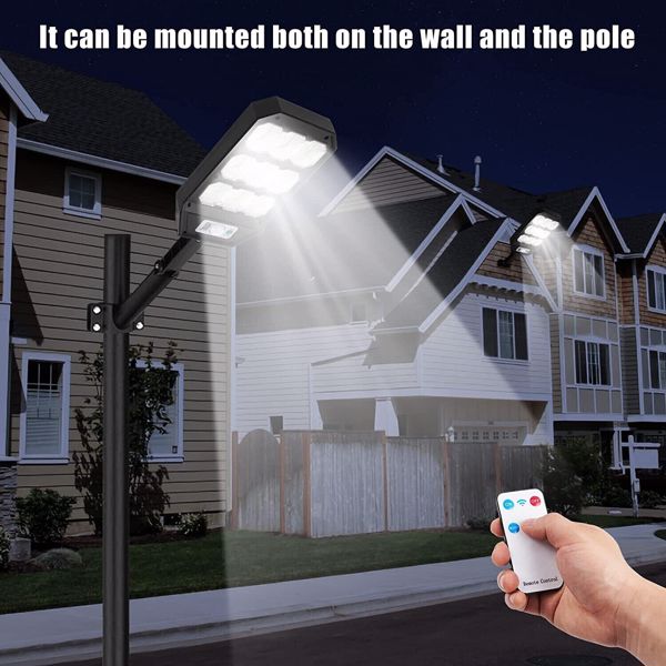 LED Solar Street Lights Outdoor Motion Sensor Garden Security Wall Lamp
