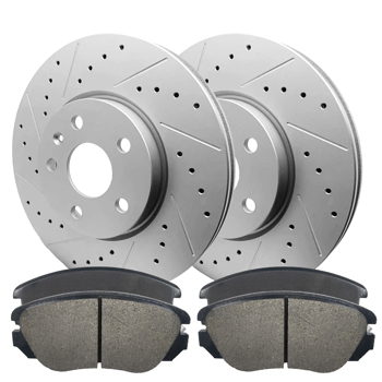 Brake Disc-7-Aimco:55174 FMSI:D1421-With dashed holes Front disc