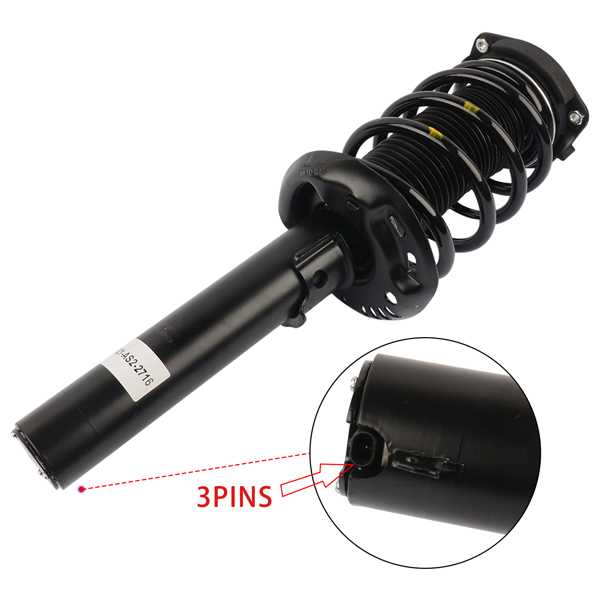 Front Shock Absorber Magnetic Ride for 2007-2015 Audi TT MKII TTS TTRS Quattro 8J0413031N 8J0413031Q 8J0413031P