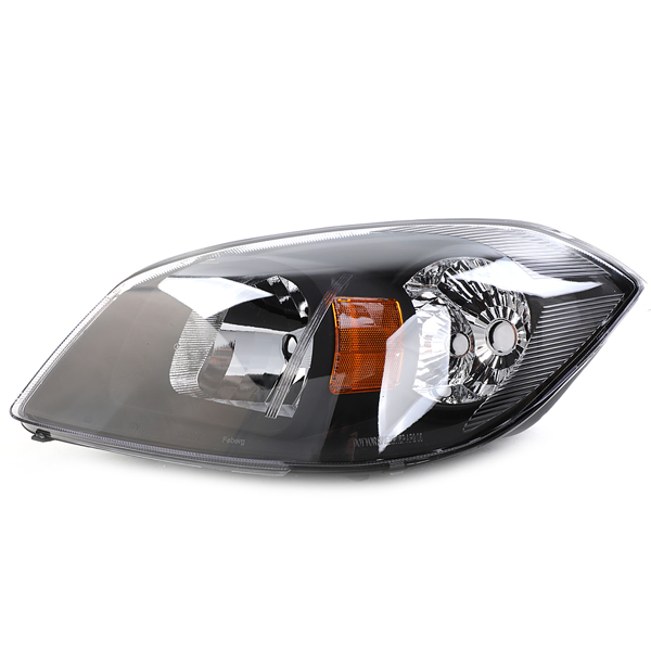 Headlights Headlamps for 2007-2010 Pontiac G5 Black Left Right GM2502251