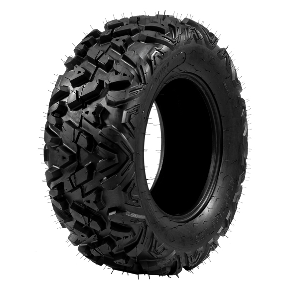 Complete Set of 4 All Terrain ATV UTV Tires 25x8-12 Front & 25x10-12 Rear 6PR Tubeless