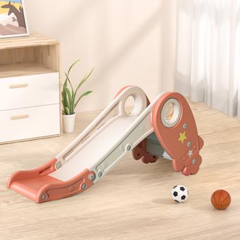 Toddler Slide Climber Set, Indoor Outdoor 3 Steps Freestanding Children\\'s Slide, Easy to Install, Baby Play Set, One Toy for Kids