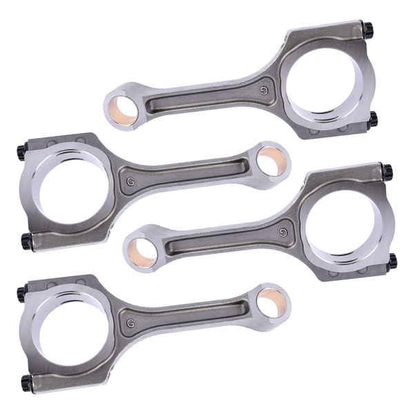 4Pcs Connecting Rods For Kia Optima 2011-18 Hyundai Santa Fe Sport 2017-18 2.4L