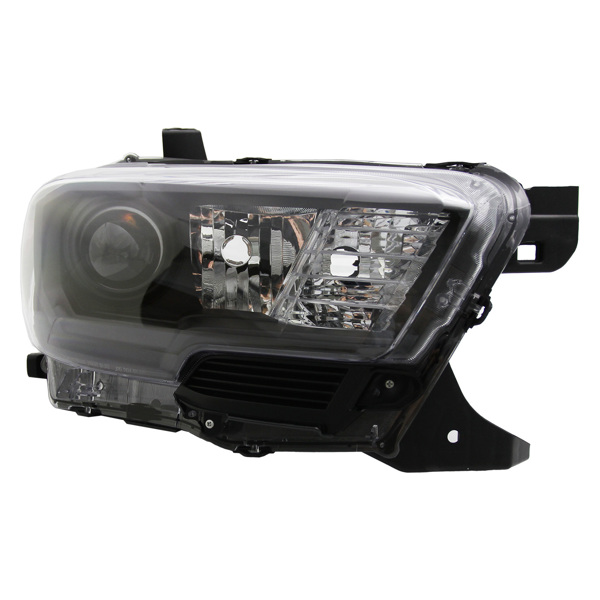 For SET 2016 2017 2018 2019 Tacoma Headlights Headlamps W/ O LED DRL Left   Right