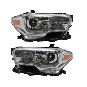 Clear Fits 2016-2022 Toyota Tacoma Projector Headlights Lamps Left Right 16-18