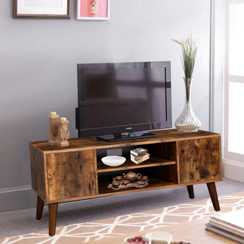 Rustic Brown TV Stand for Televisions