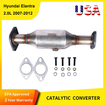 Rear Catalytic Converter Fits for Hyundai Elantra 2.0L 2007-2012 16533 55488599