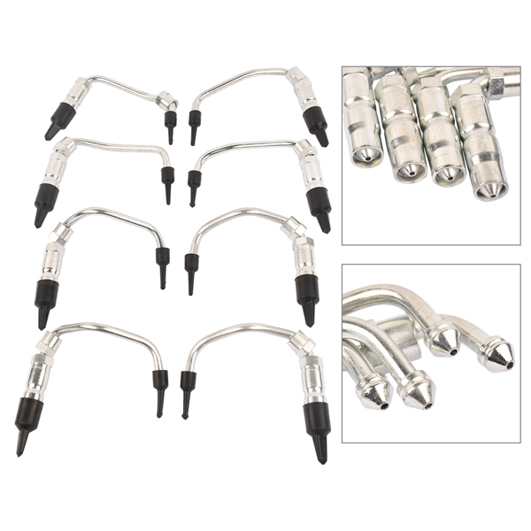 8Pcs Fuel Injector Lines Set 97188720 For Chevrolet Silverado GMC Sierra 2001-04