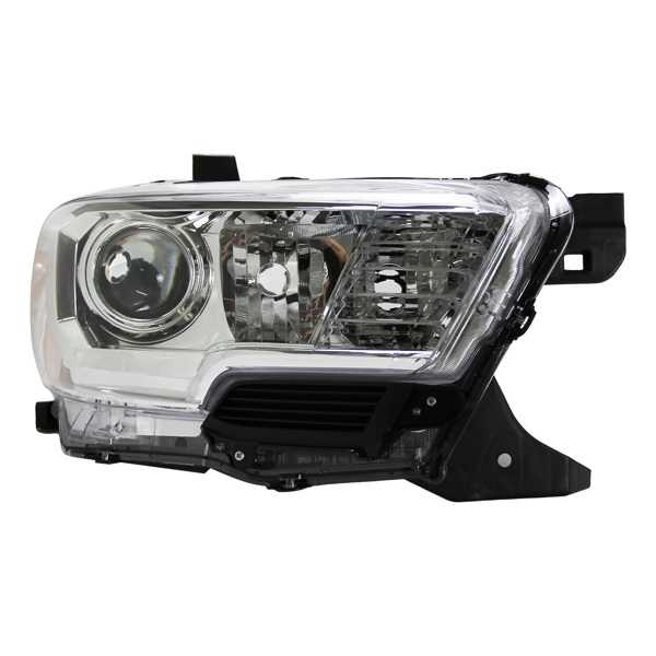 For SET 2016 2017 2018 2019 Tacoma Headlights Headlamps w/o LED DRL Left   Right