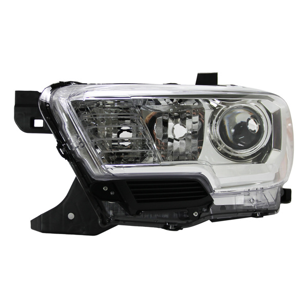 For SET 2016 2017 2018 2019 Tacoma Headlights Headlamps w/o LED DRL Left   Right