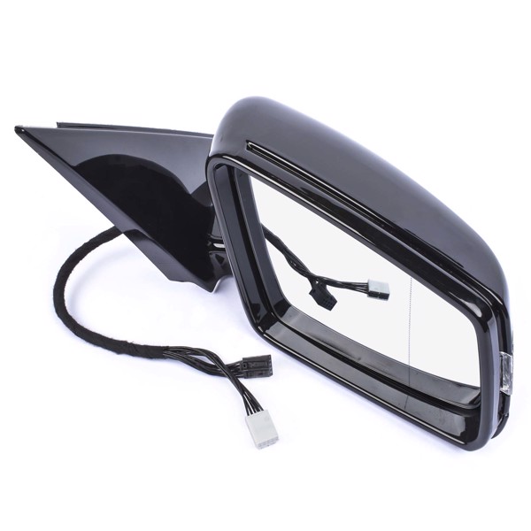 Right Door Mirror w/ Memor Manual Folding Heated Paintable for Mercedes-Benz E-Class E250 E350 E400 E63 AMG 2010-2016