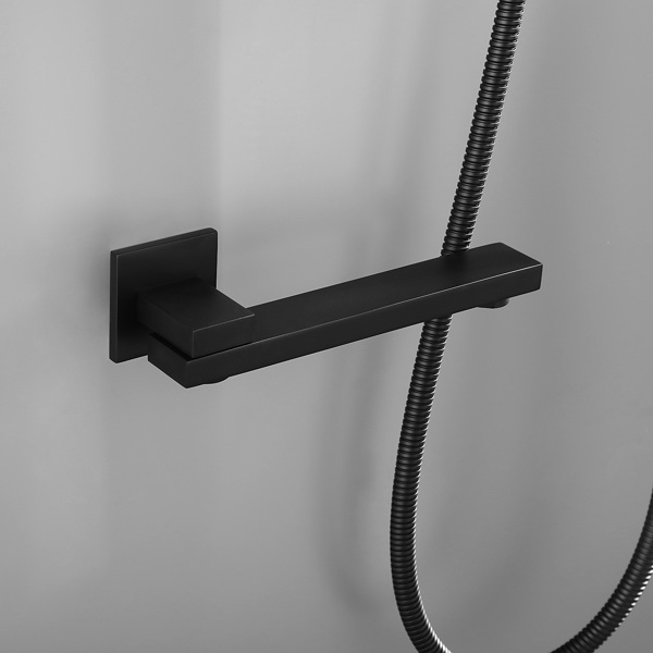 Shower System 10 Inch Square Bathroom Luxury Rain Mixer Shower Combo Set 