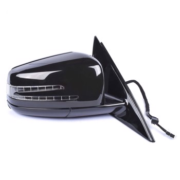 Right Door Mirror w/ Memor Manual Folding Heated Paintable for Mercedes-Benz E-Class E250 E350 E400 E63 AMG 2010-2016